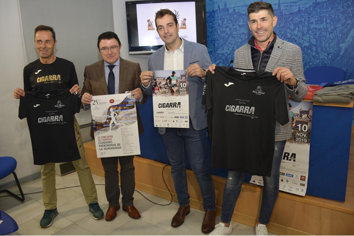 Presentación de la carrera "la Cigarra Toledana"