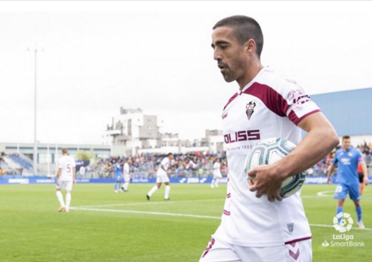 Pedro, jugador del Albacete