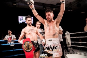 Juan Salmerón, en foto de un combate anterior