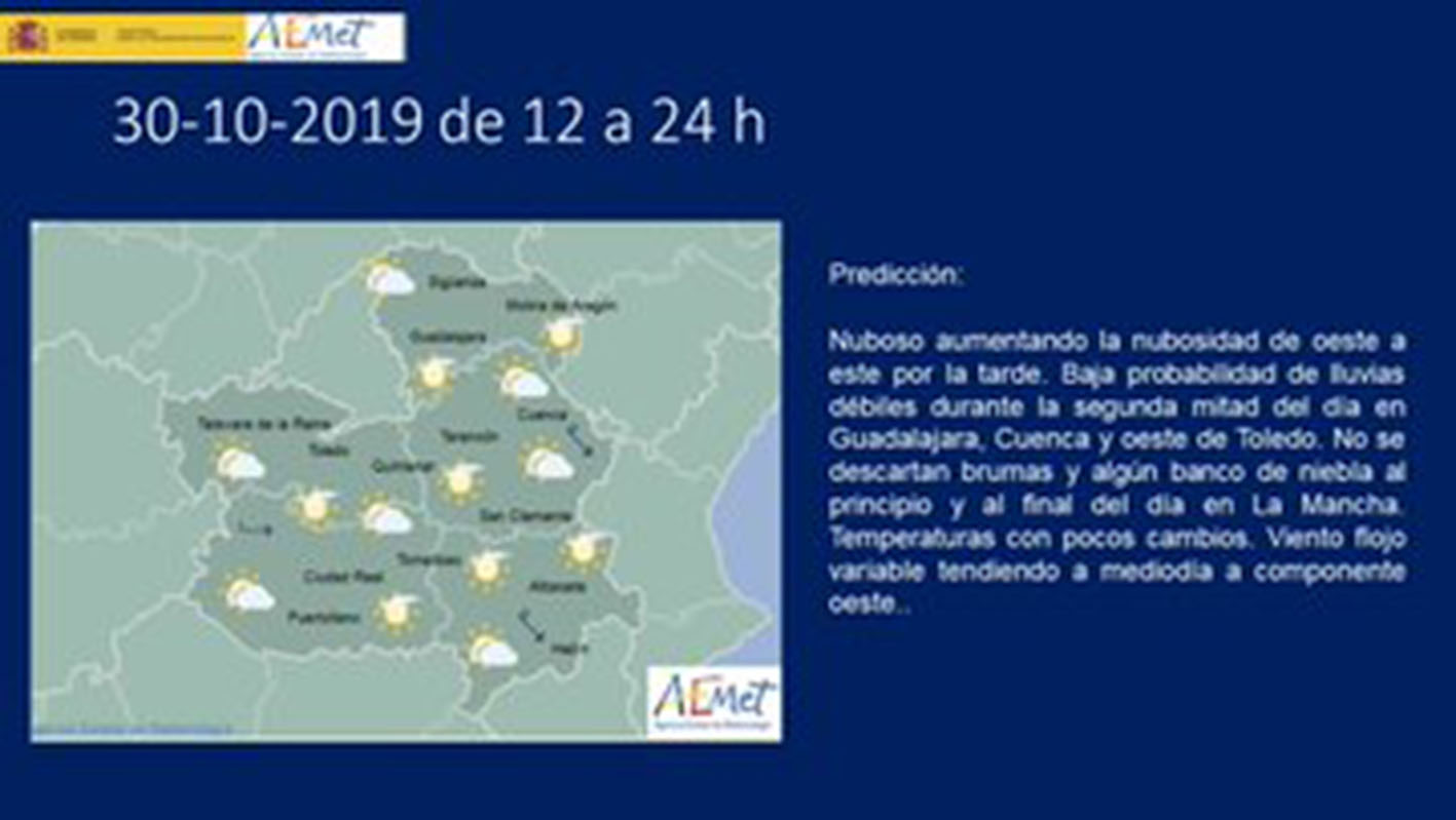 Las temperaturas se mantienen estables, aunque bajarán en los próximos días.