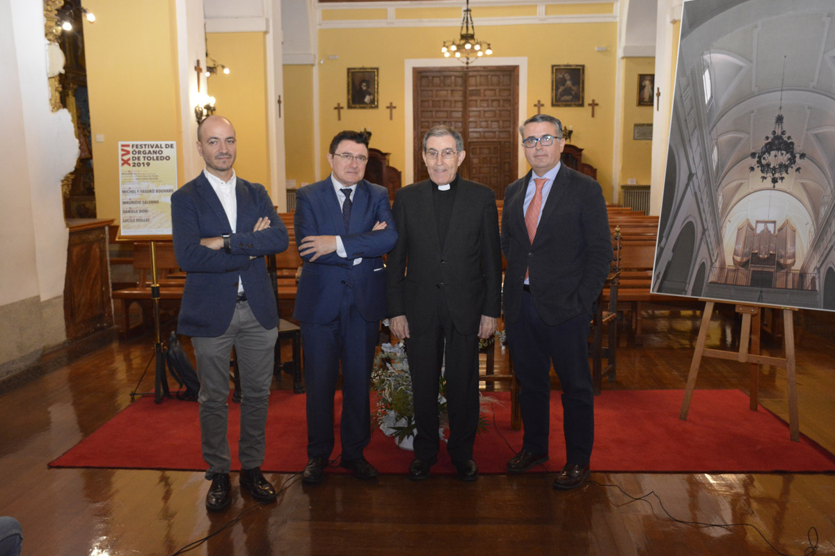 Presentación del Festival Internacional de Órgano de la Iglesia de Santo Tomé.