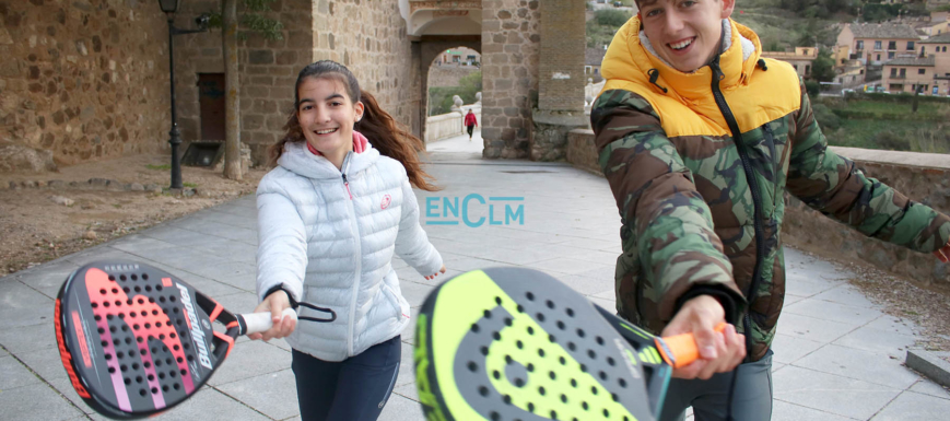 Noemí Aguilar y Andrés Fernández, los jóvenes campeones del mundo de pádel.