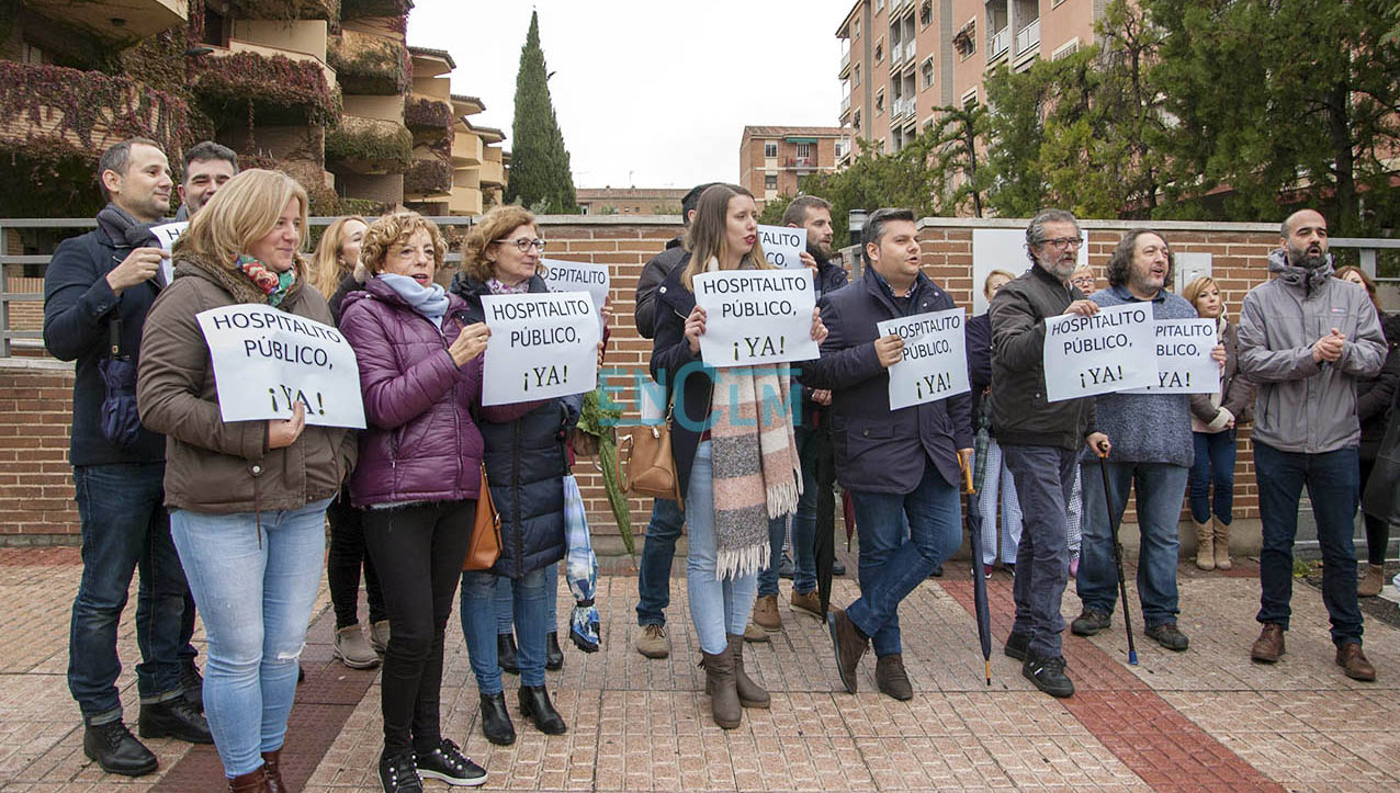 Los sindicatos han celebrado hoy una concentración.