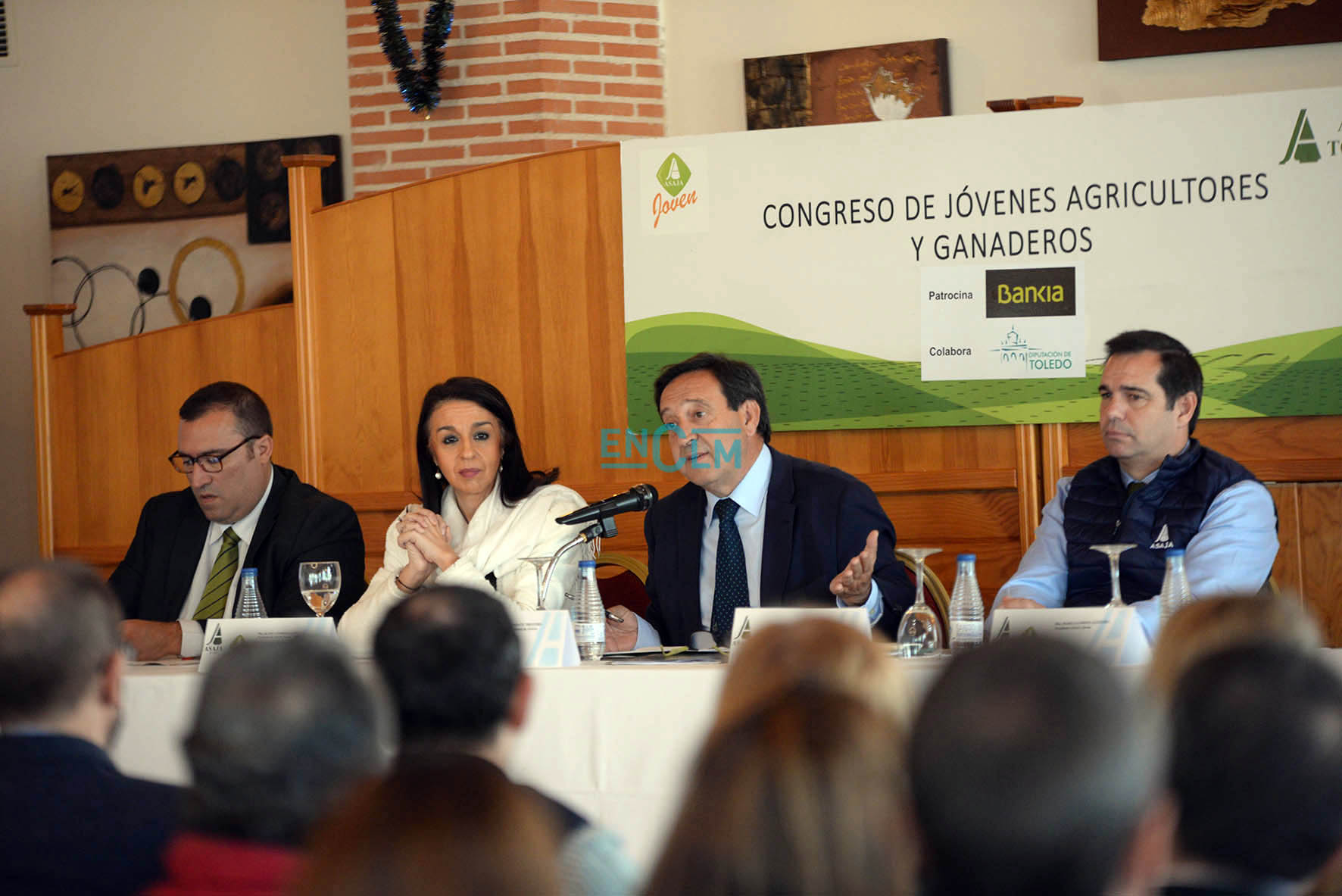 Pedro Barato durante el congreso de Asaja celebrado en Toledo.