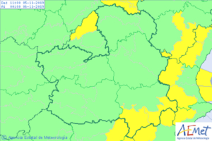 En alerta por fuerte viento en las sierras de Segura y Alcazar, así como las comarcas de Hellín y Almansa.