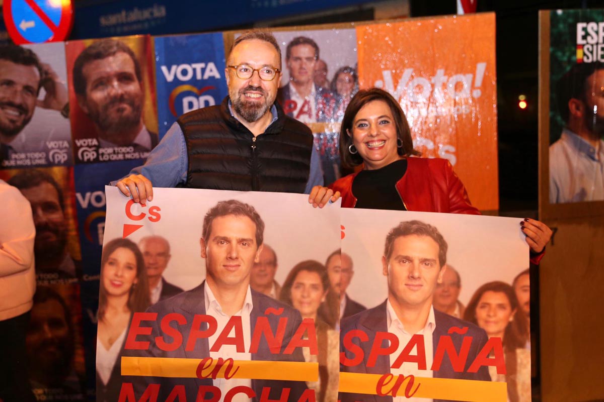 Ciudadanos, con Girauta a la cabeza, volvió a elegir Talavera para iniciar la campaña