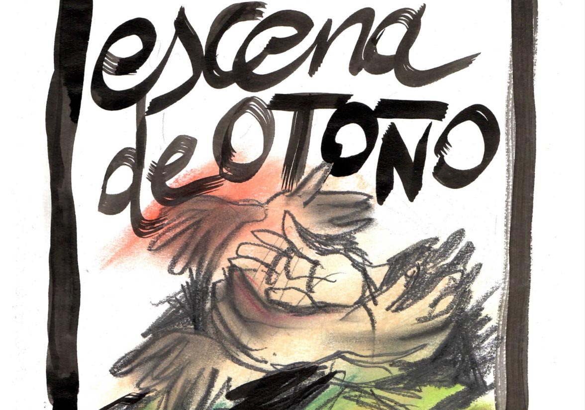 Cartel de "Escenas de Otoño"