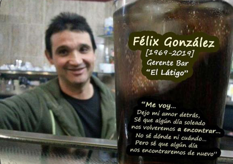 El grupo de teatro Nedjma ha publicado este homenaje a Félix González.