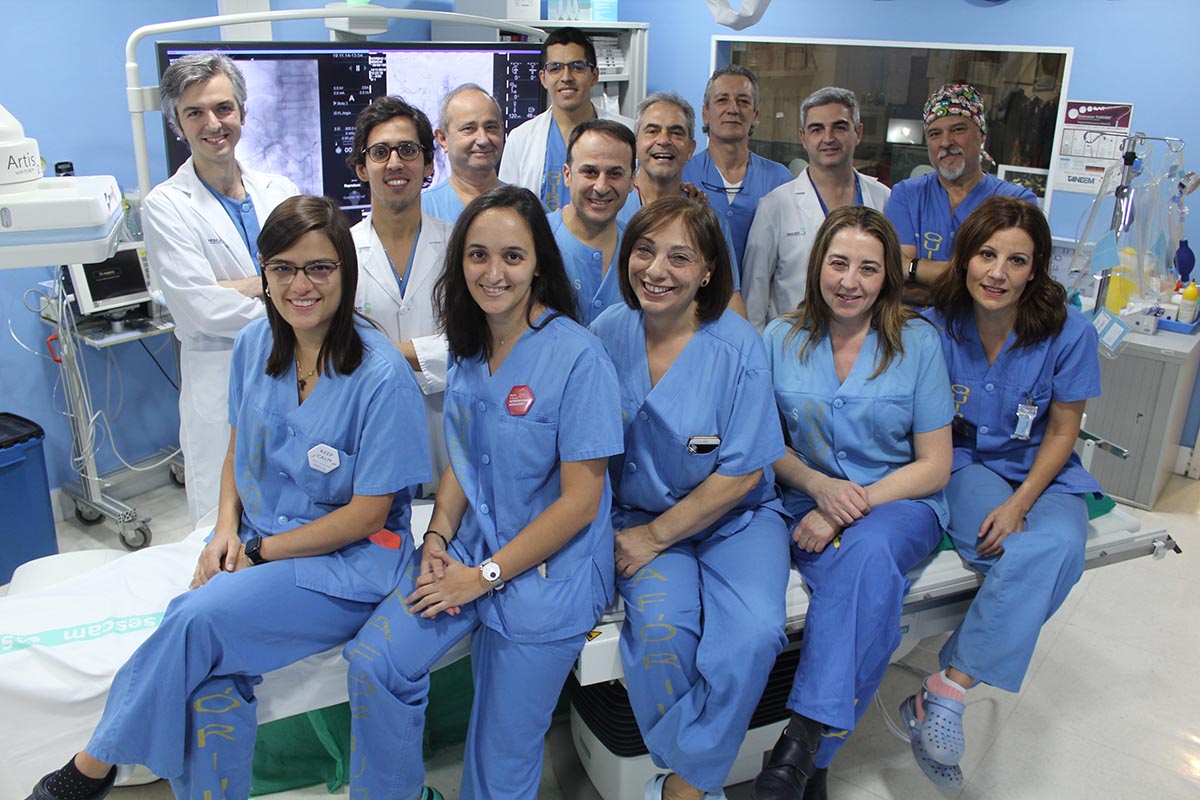 La unidad de radiología intervencionista del Complejo Universiitario de Toledo