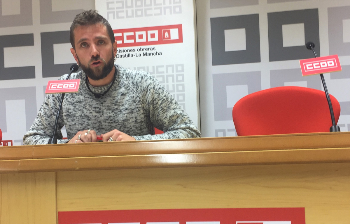 Ramón González, coordinador del Sector Autonómico de CCOO Castilla-La Mancha.