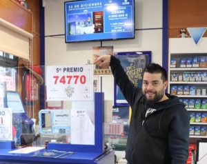 El expendedor del 74.770, en Albacete capital