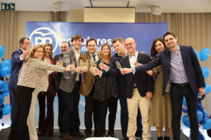 El brindis navideño del PP.
