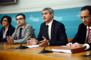 Álvaro Gutiérrez, presidente de la Diputación de Toledo, en una imagen de archivo.