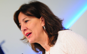 Blanca Fernández, consejera de Igualdad y portavoz del Gobierno de Castilla-La Mancha.