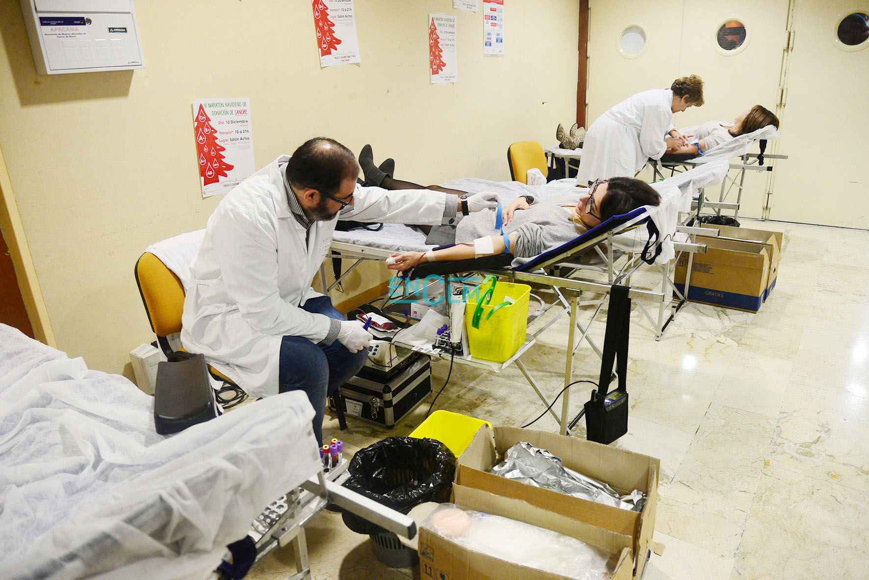 Donar sangre es ayudar a quienes lo necesitan. Foto: Rebeca Arango.