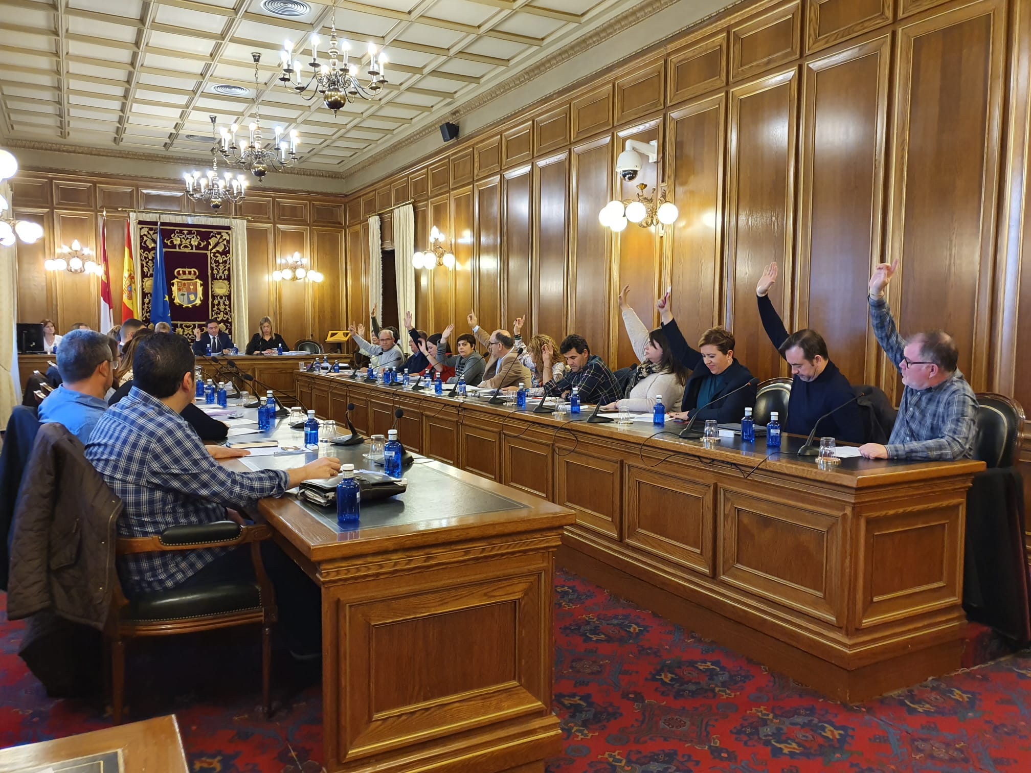 Pleno de la Diputación de Cuenca en el que se han aprobado los Presupuestos de 2020.