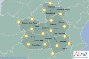 Previsiones de Aemet para hoy, sábado 28 de diciembre.