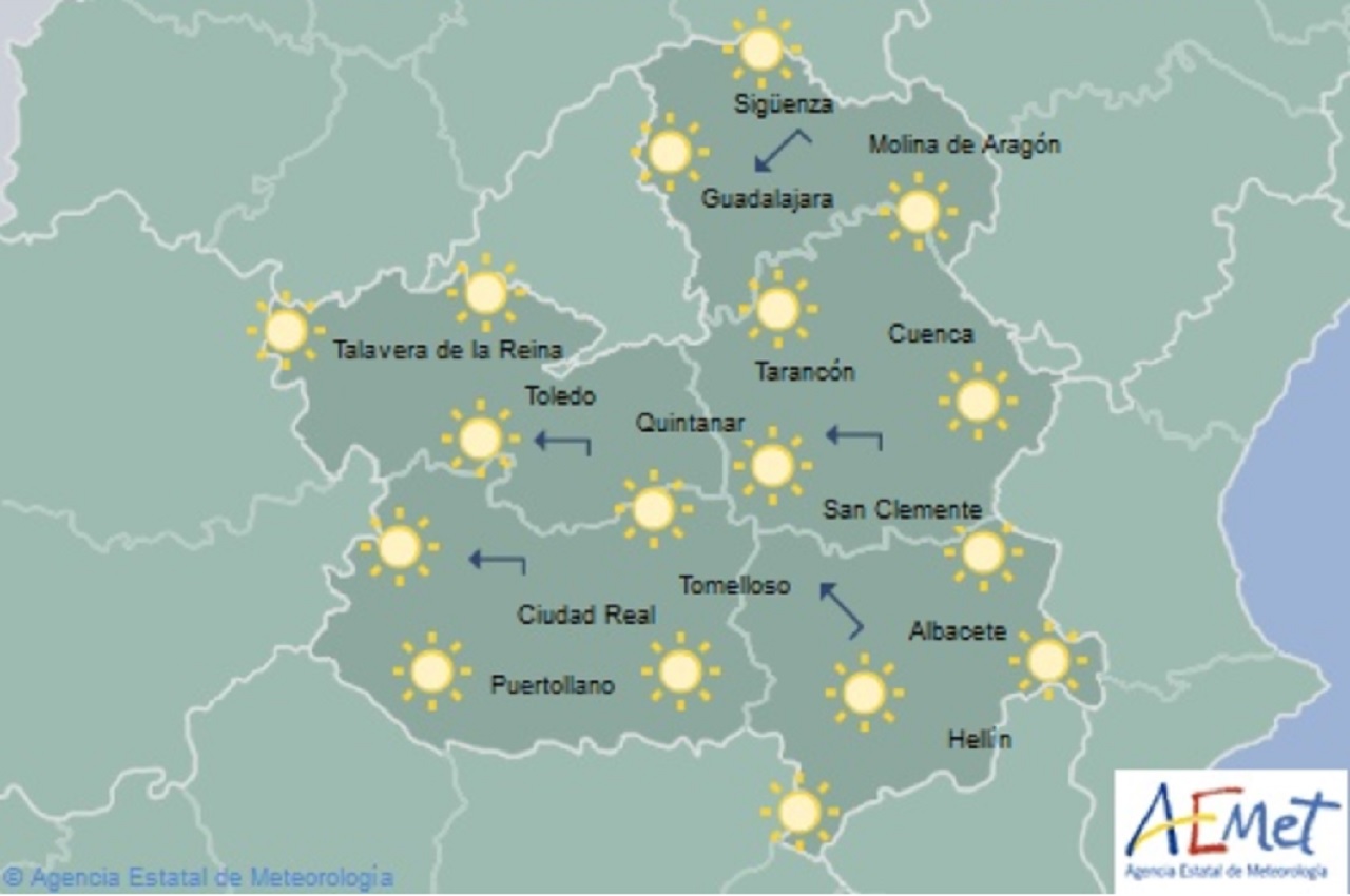 Previsiones de Aemet para hoy, sábado 28 de diciembre.