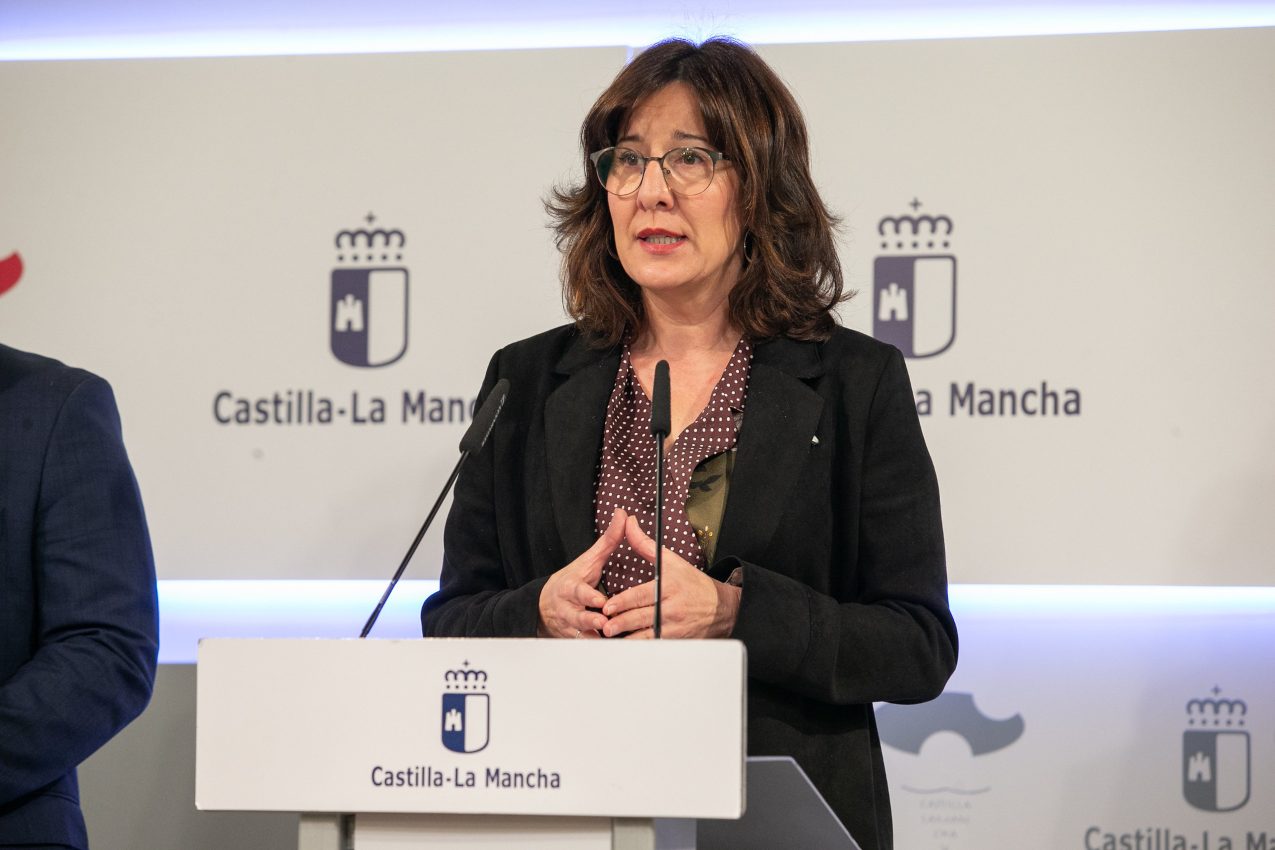La portavoz y consejera de Igualdad del Castilla-La Mancha, Blanca Fernández.