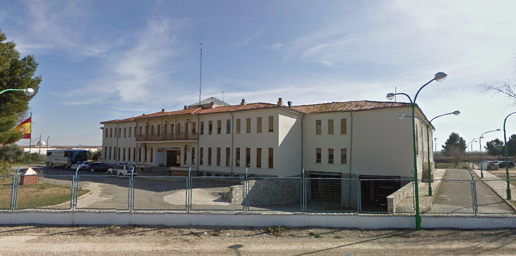Imagen exterior de la cárcel de Herrera de La Mancha.