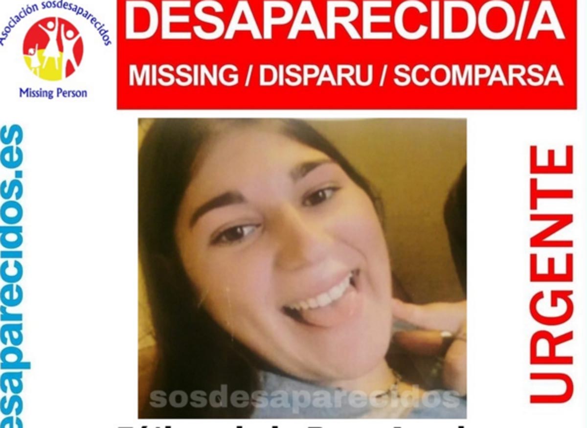 Esta es Fátima, la joven desaparecida en Torrijos