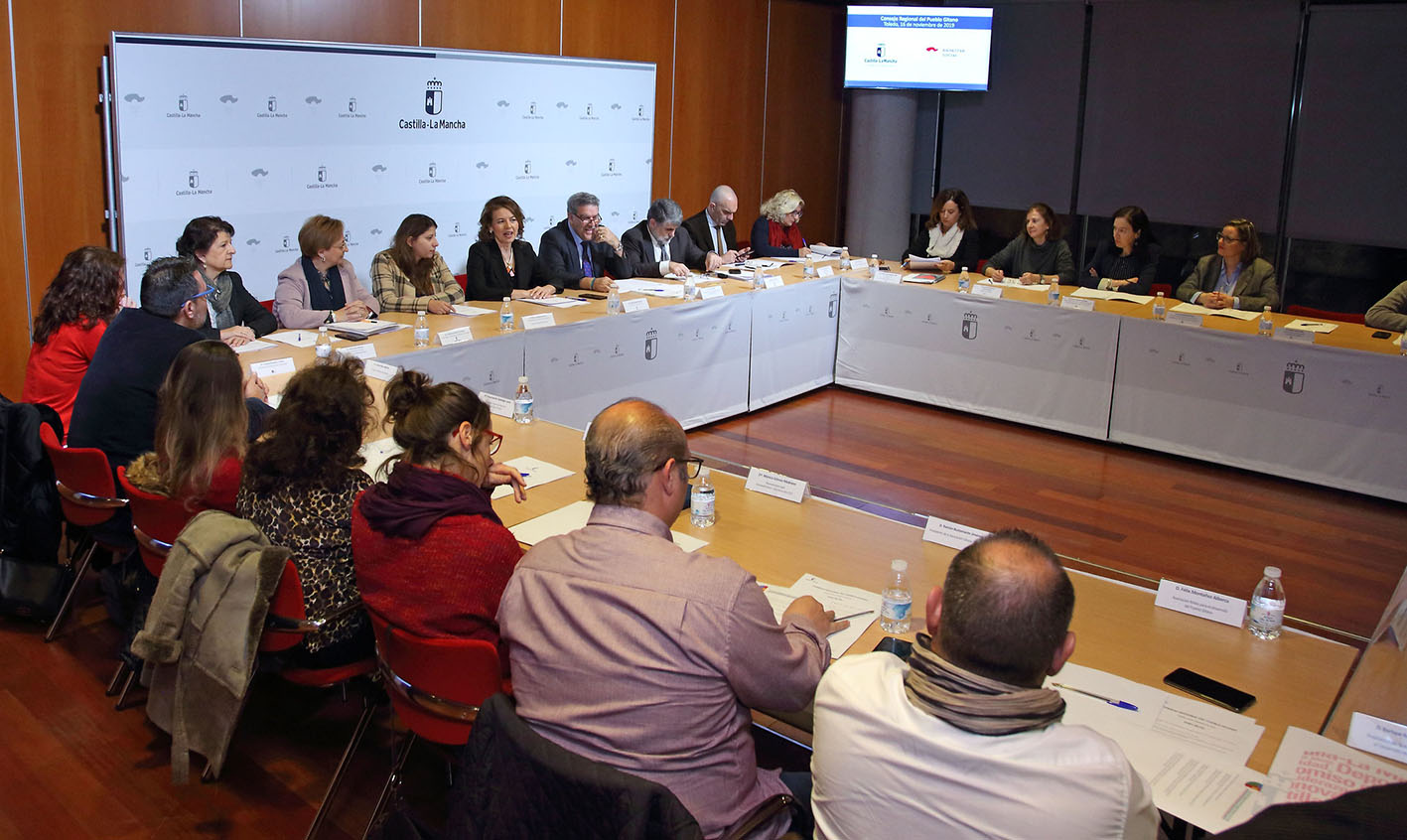 Aurelia Sánchez ha presidido el Consejo Regional del Pueblo Gitano.