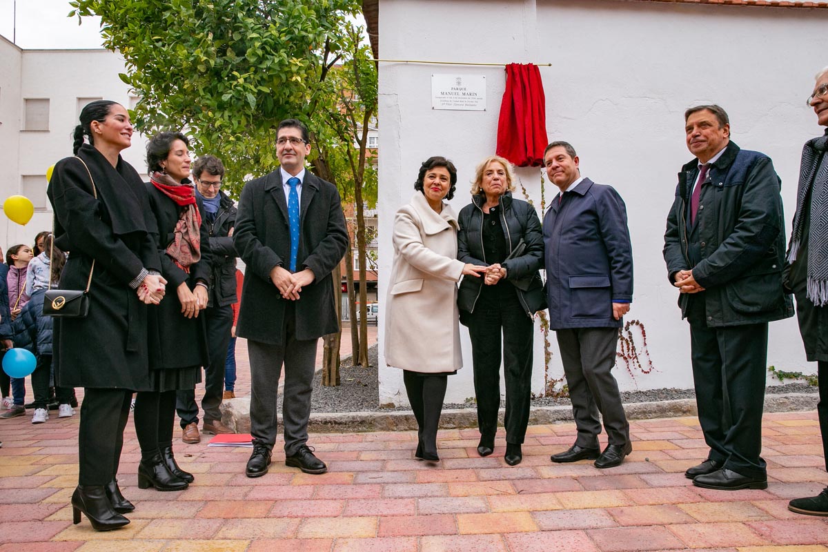 Homenaje a Manuel Marín en Ciudad Real.