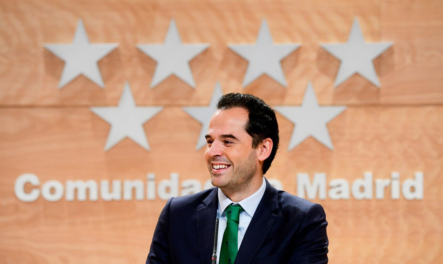 Ignacio Aguado, vicepresidente de la Comunidad de Madrid.