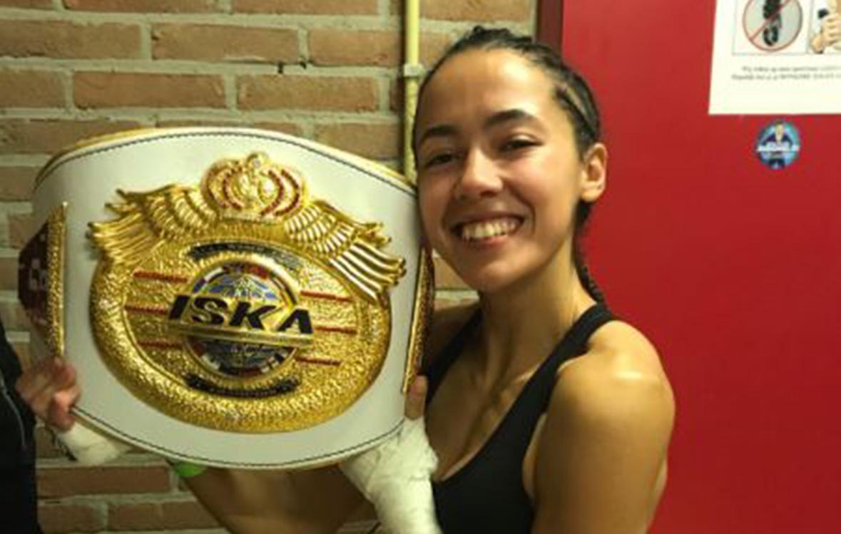 Lara Fernández, campeona mundial de K-1