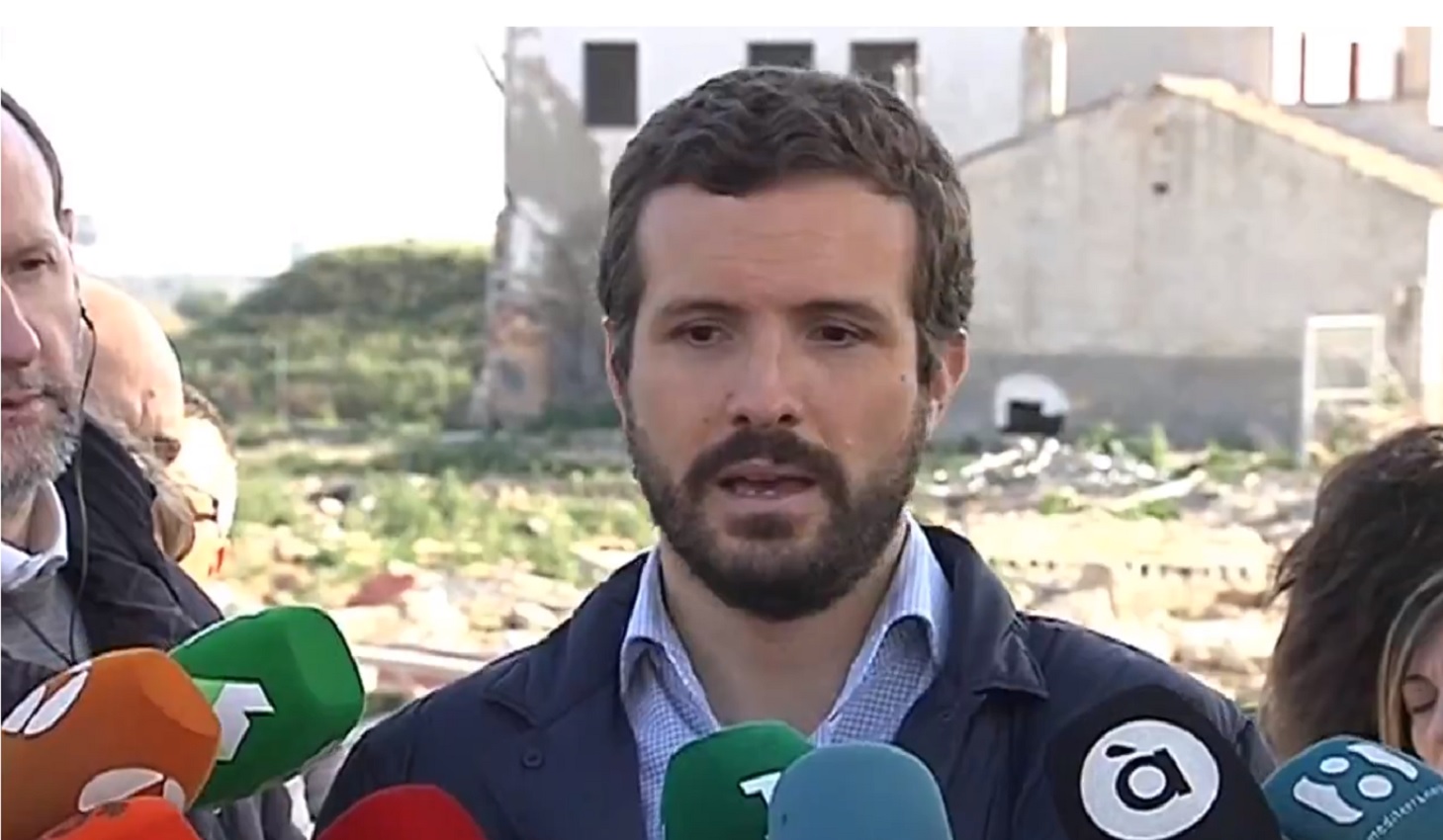 El presidente del PP, Pablo Casado.