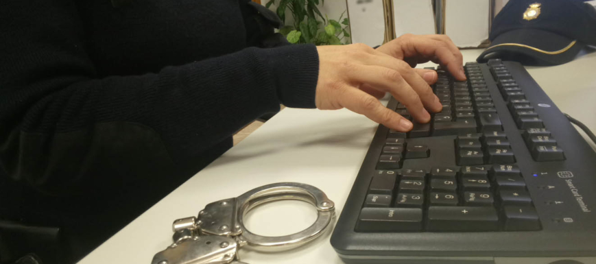 policia, archivos, coche, esposas, coche policia