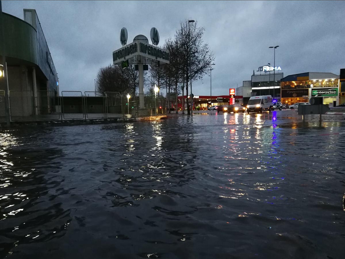 meteocam Incidencias por Elsa: aspecto de Talavera el viernes por la tarde