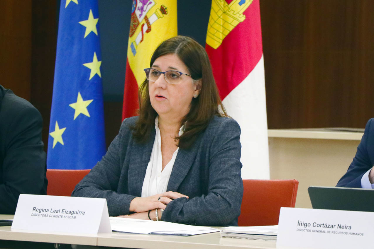 La directora gerente del Sescam, Regina Leal