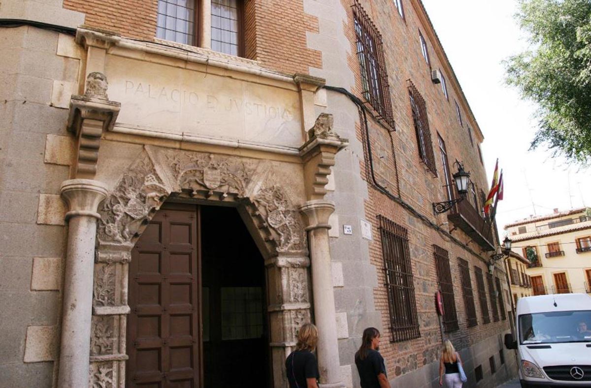 Fachada de la Audiencia Provincial de Toledo