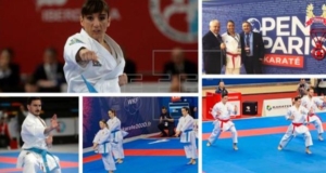 Sandra Sánchez, oro, y Alejandro Manzana, plata, en la Premier League de París