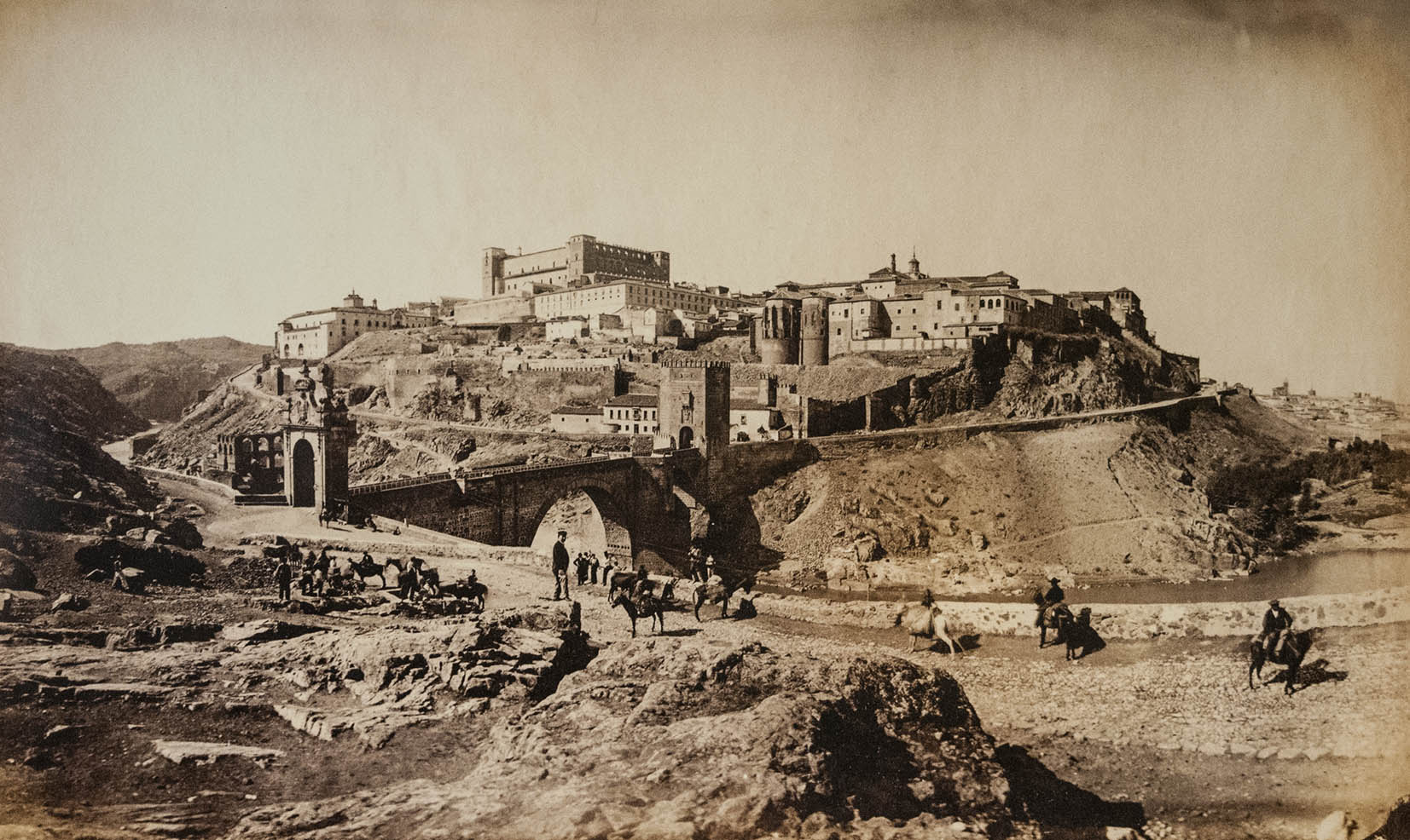 Impresionante vista de Toledo de 1865, obra de Jean Laurent.