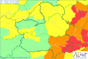 Fuertes vientos y nevadas para hoy, lunes 20.