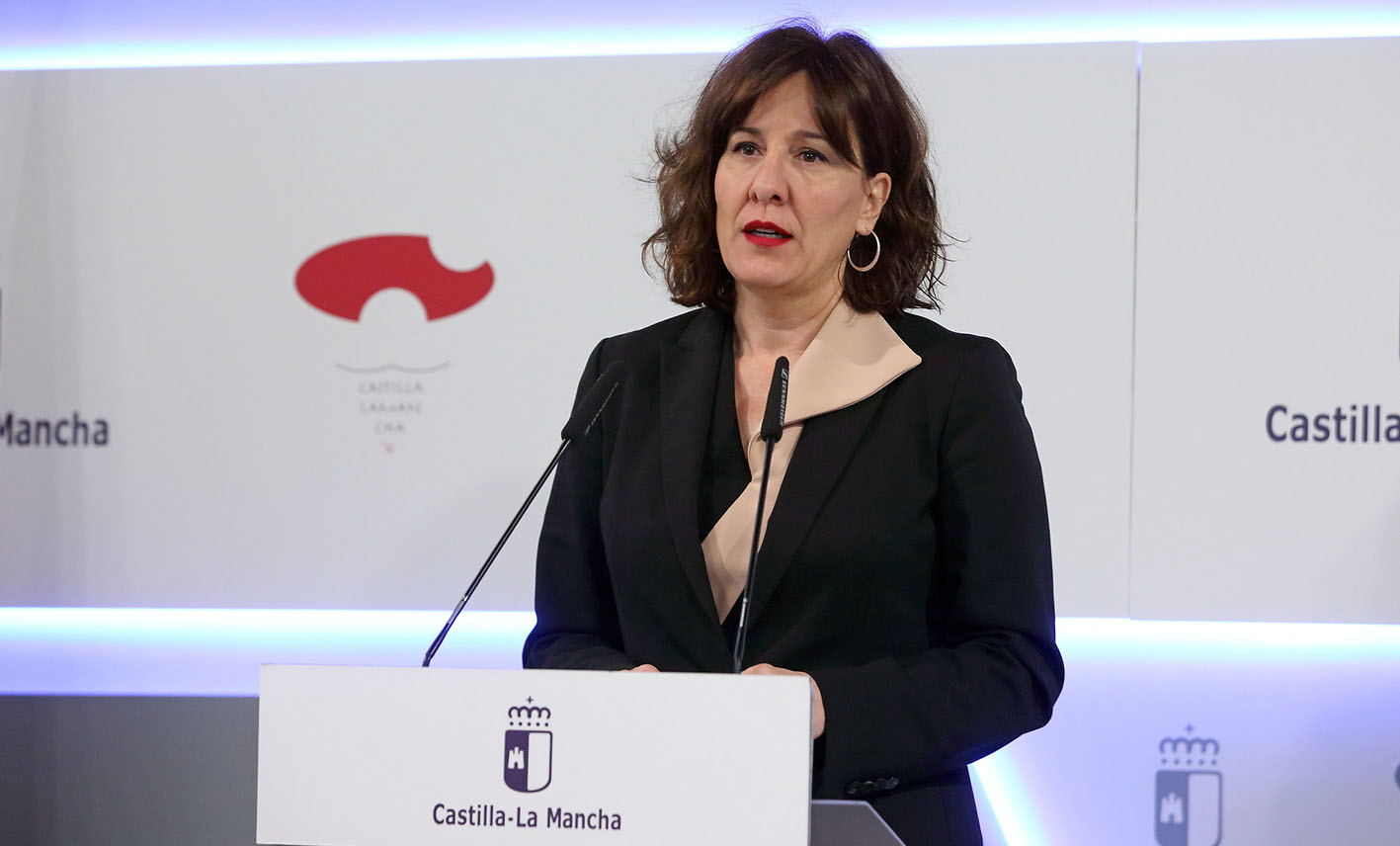 Blanca Fernández, portavoz del Gobierno de Castilla-La Mancha.