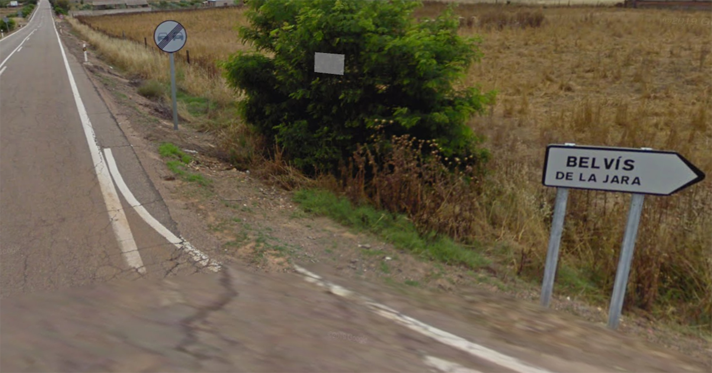 La mujer, de 50 años, supuestamente fue arrojada desde una furgoneta en una carretera muy próxima a Belvís de la Jara (Toledo).