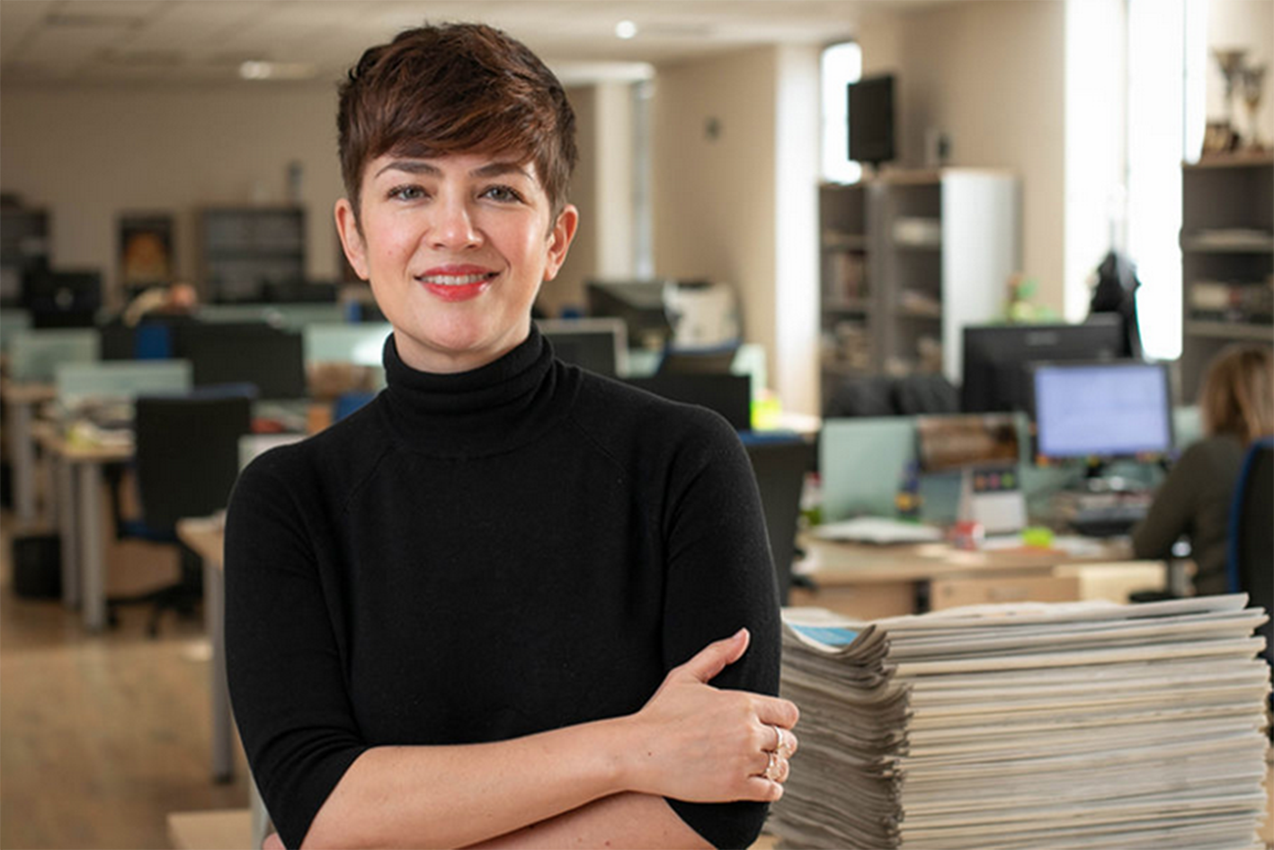 Conchi Sánchez, nueva directora del diario Lanza, de Ciudad Real.