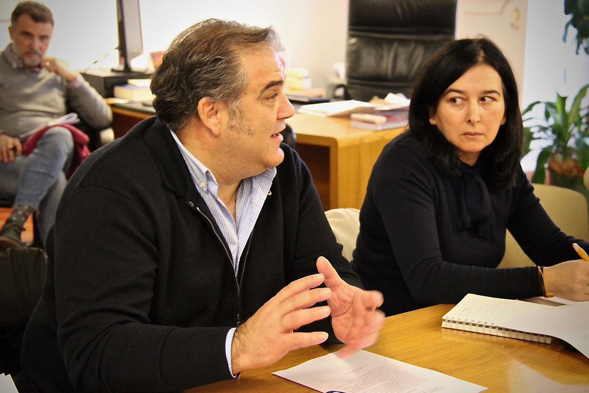 Pablo Corrales durante la Comisión de Urbanismo.