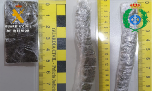 Esta es la droga que una vecina de Albacete intentó dar a su hijo, preso en la cárcel de la capital albaceteña.