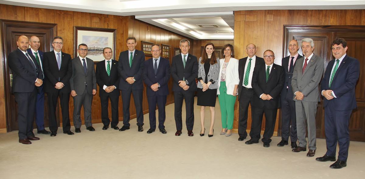 Reunión del Patronato de la Fundación Eurocaja Rural.