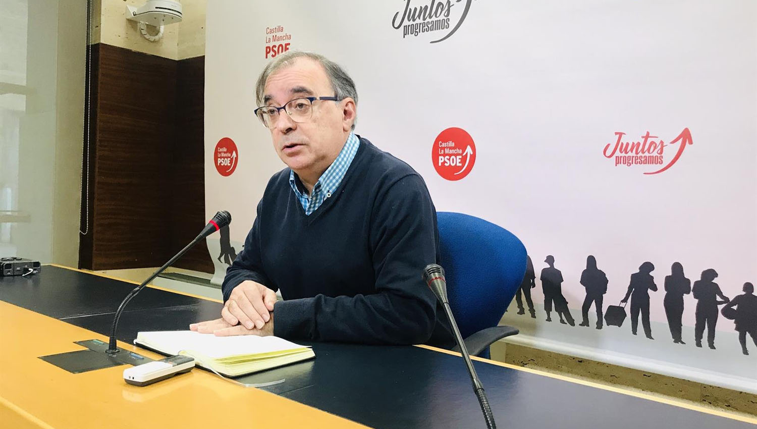 El diputado del PSOE en las Cortes de CLM, Fernando Mora.