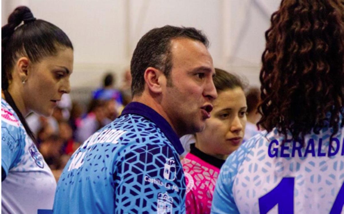 Chema Rodríguez, entrenador del Kiele Socuéllamos, en una foto de archivo