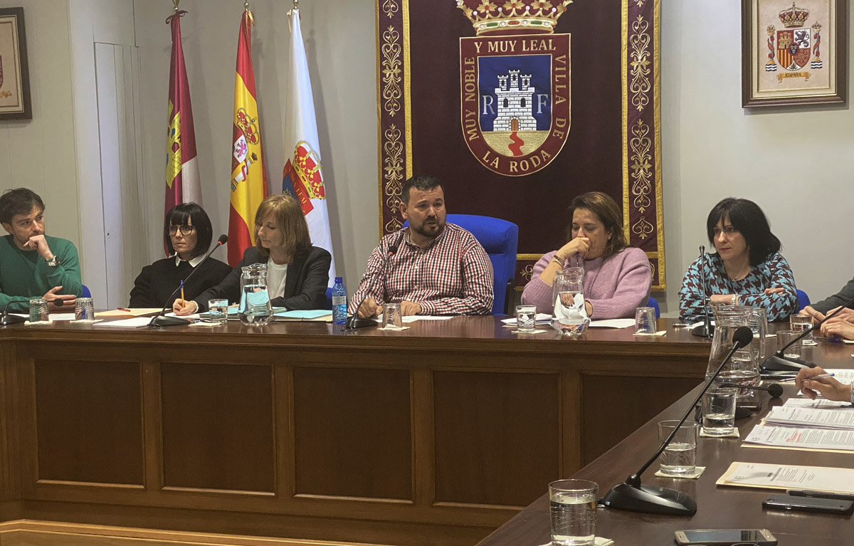 Pleno del Ayuntamiento de La Roda.