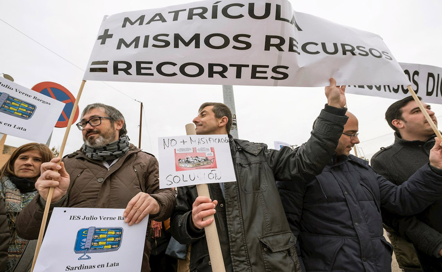 El instituto de Bargas tiene en la actualidad 1.000 alumnos, cuando no deberían pasar de 700.