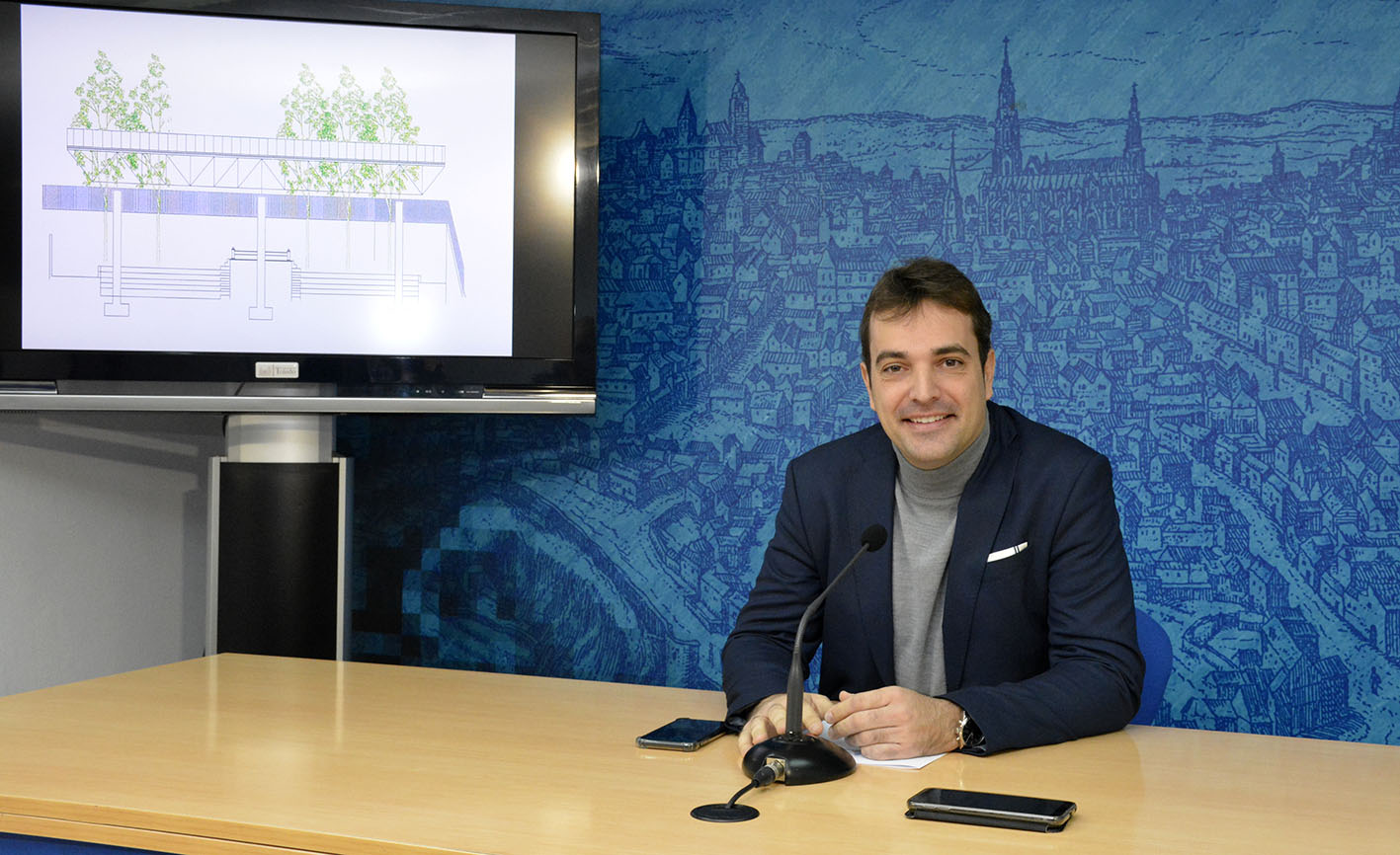 Pablo García, concejal de Deportes, ha anunciado presupuestos y plazos de ejecución de varias obras deportivas en Toledo.