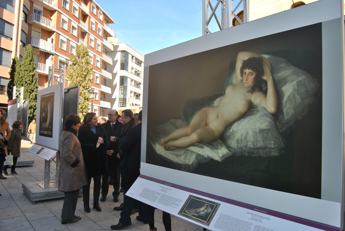 Exposición "El Prado en las calles", en Albacete.