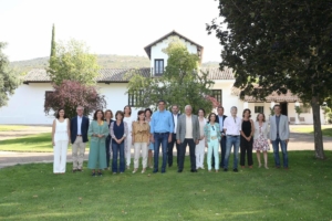 Anterior reunión de Pedro Sánchez con sus ministros en los Quintos de Mora.